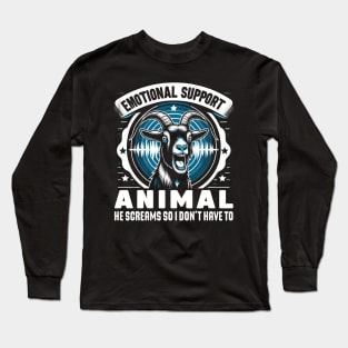 Pint-sized Paws Parade Goat Whispers, Tee Triumph Extravaganza Long Sleeve T-Shirt